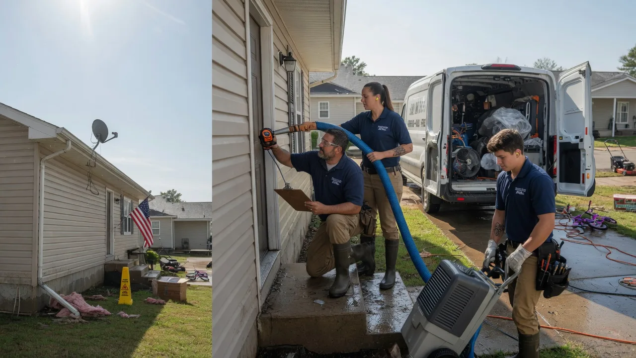 Ceiling Water Damage Restoration in West Union, IA near me
